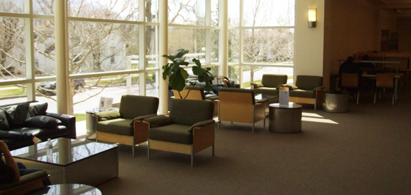 Provo City Library seating area